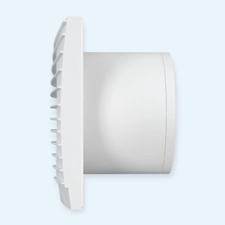 SILENT 5C Matt white DICITI Вентилятор накладной D125 обр.клапан